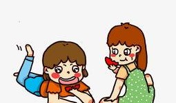 吃瓜的小孩插画,吃瓜小孩插画中的纯真时光