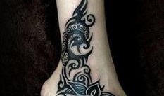 吃瓜腿纹身,潮流与个性的完美融合